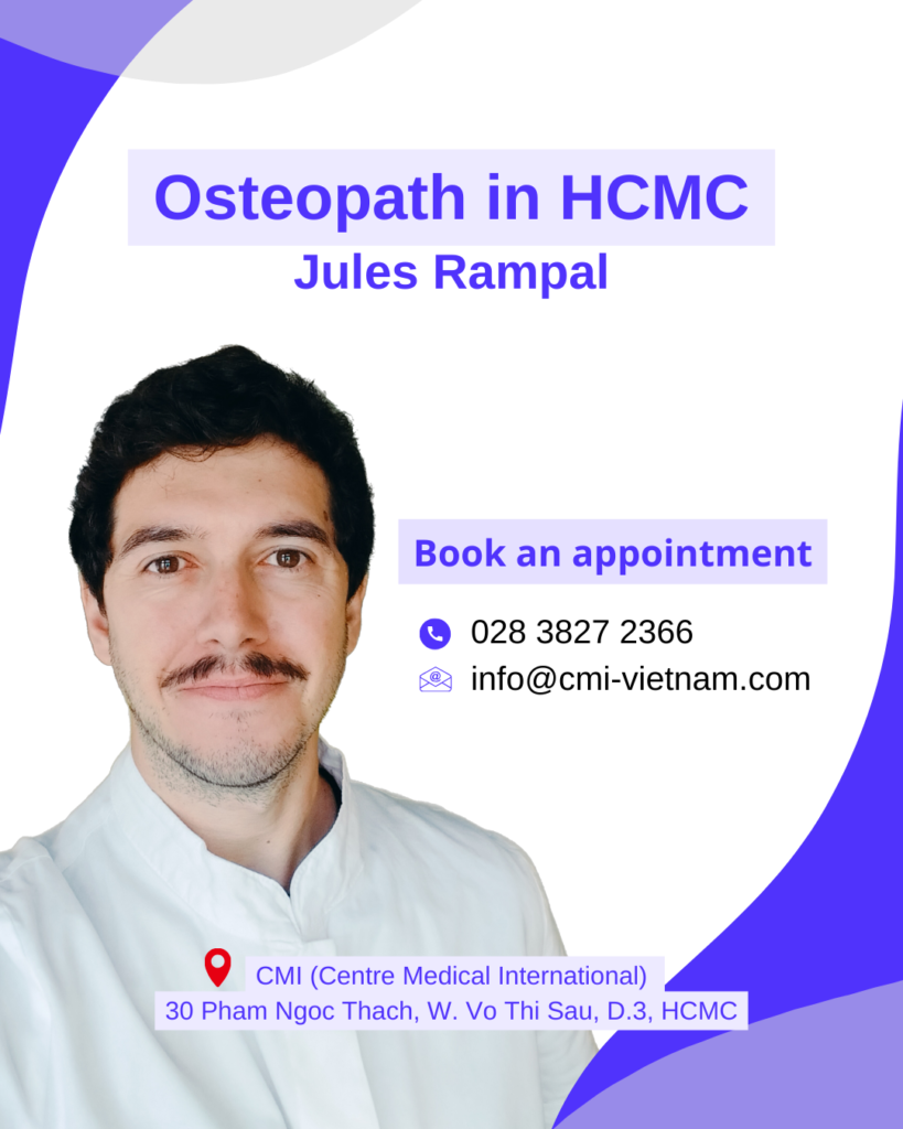 Osteopath Saigon HCMC Jules Rampal